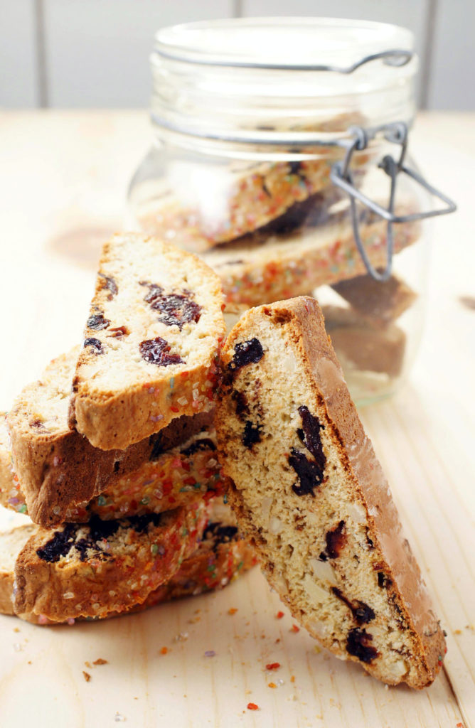 cherry amaretto biscotti recipe