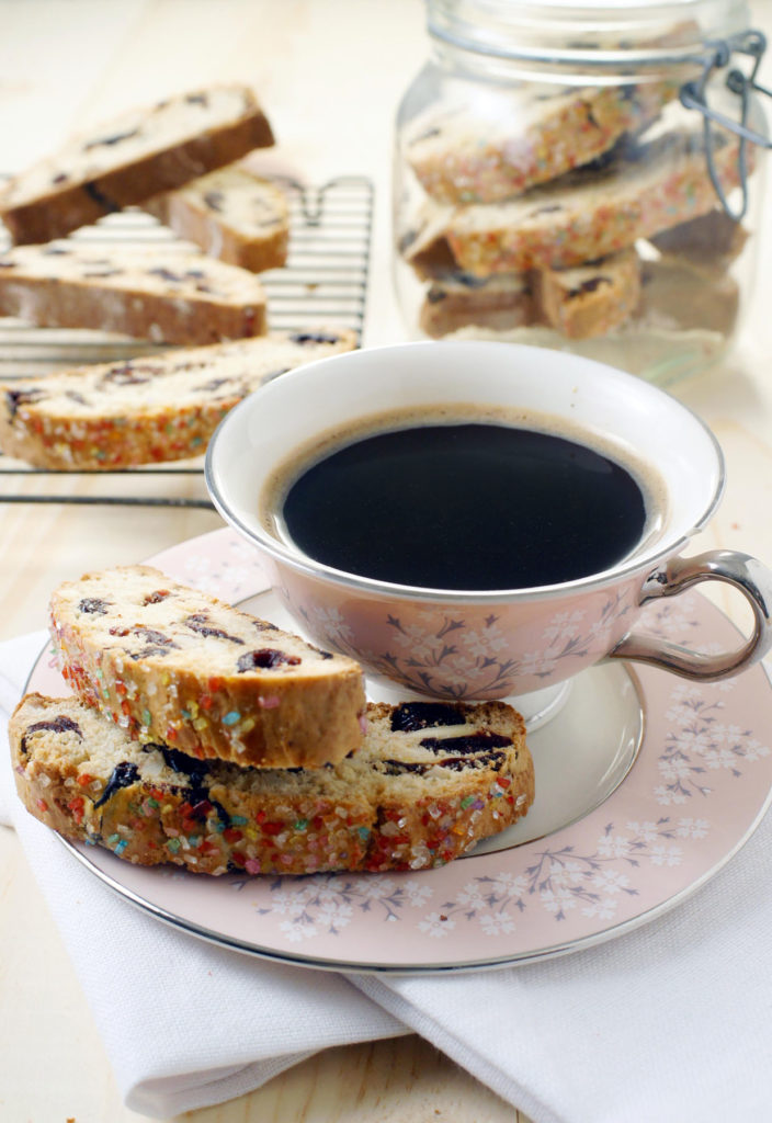 cherry amaretto biscotti recipe