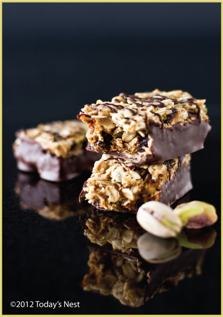 chewy chocolate cherry oat bar recipe