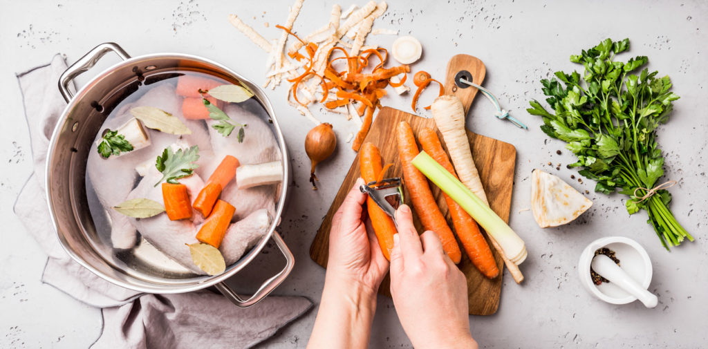 homemade chicken stock recipe