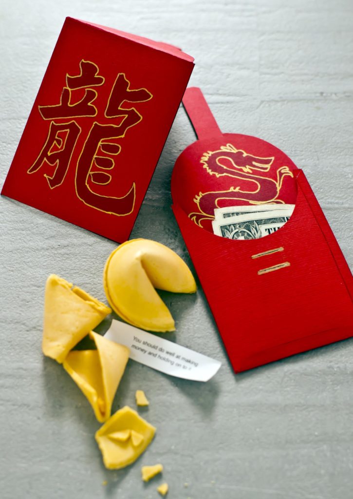 chinese new year red envelope printable