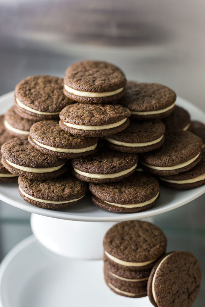 chocolate peanut butter sandwich cookie recipe