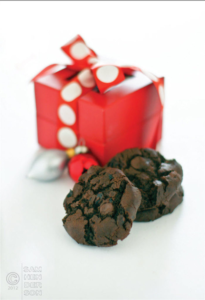 double chocolate cherry cookie recipe