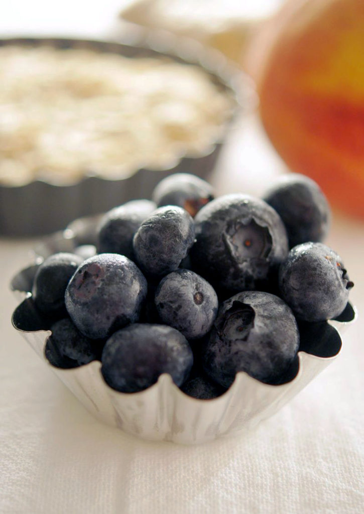 ginger peach blueberry tart recipe
