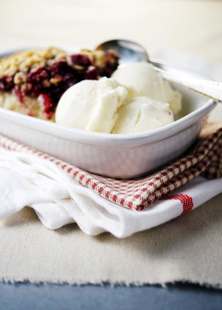 mixed berry buckle recipe