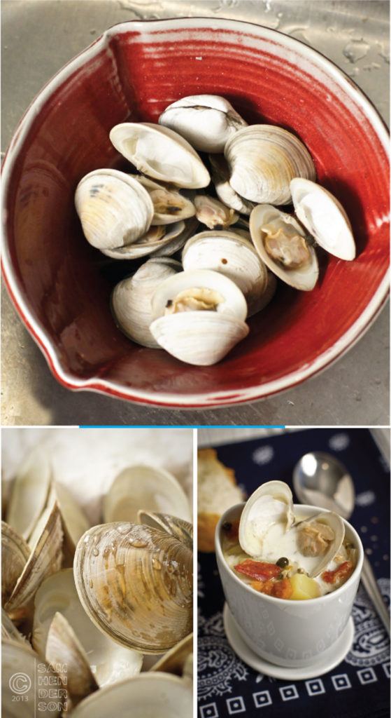 peppercorn clam chowder recipe