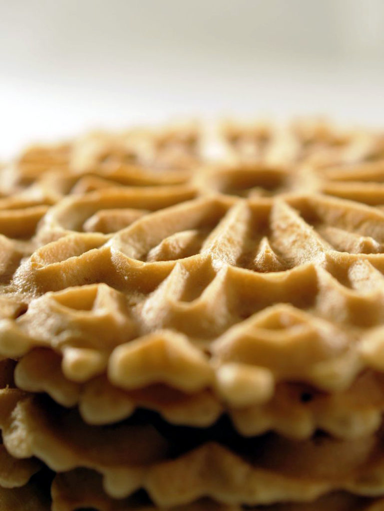 pizzelle with citrus cream recipe