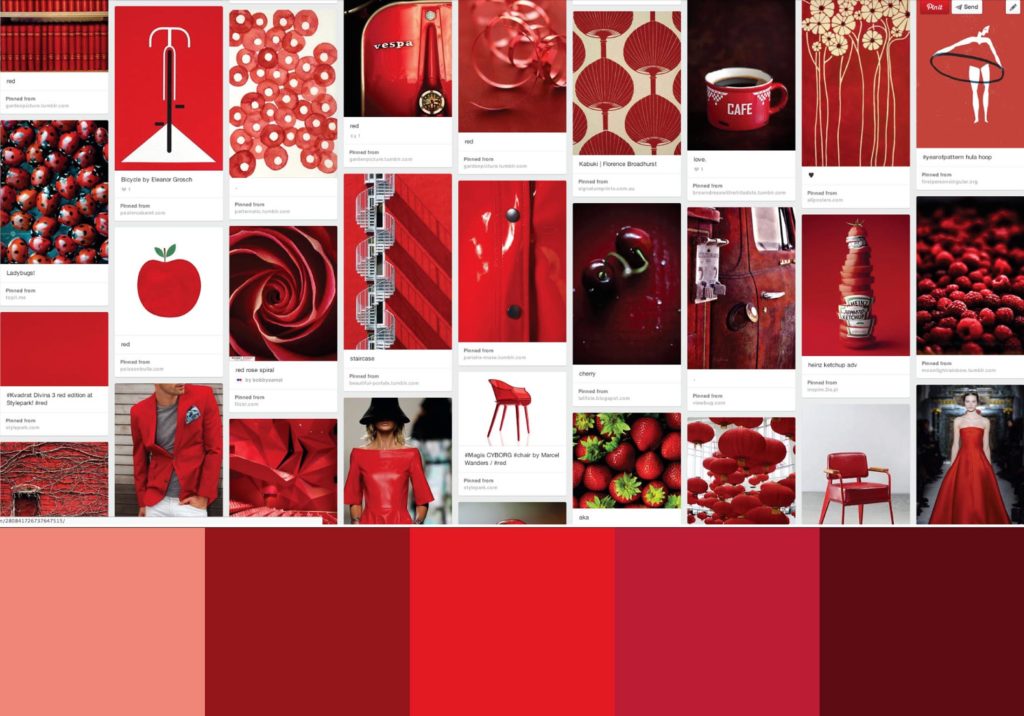 color story red