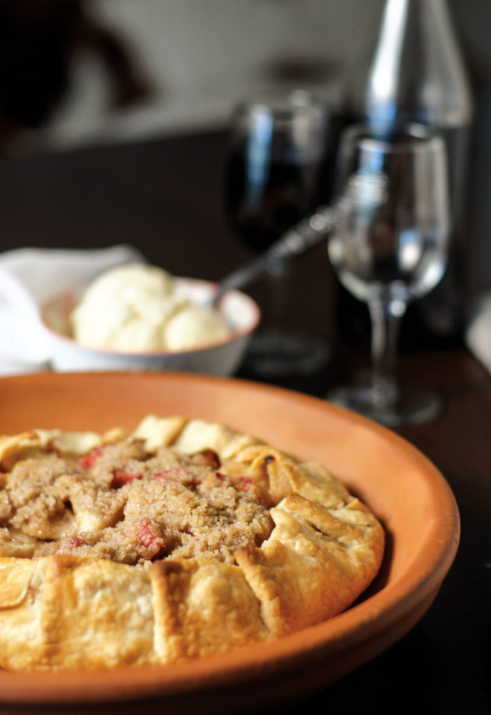 apple rhubarb crostata recipe