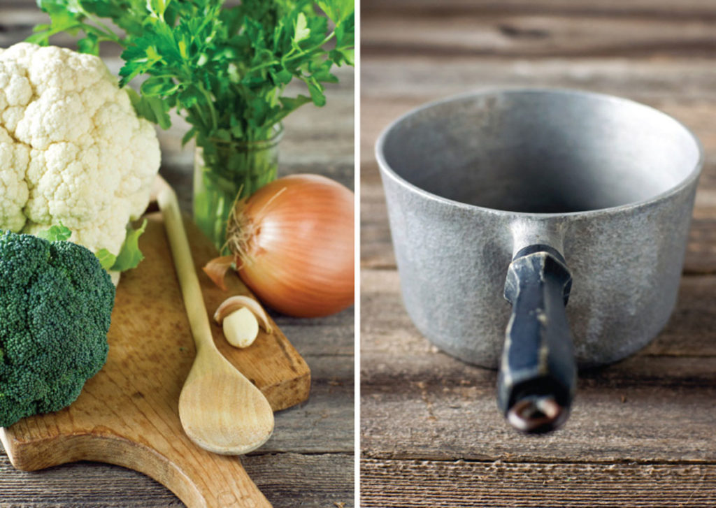 roasted broccoli and cauliflower soup recipe