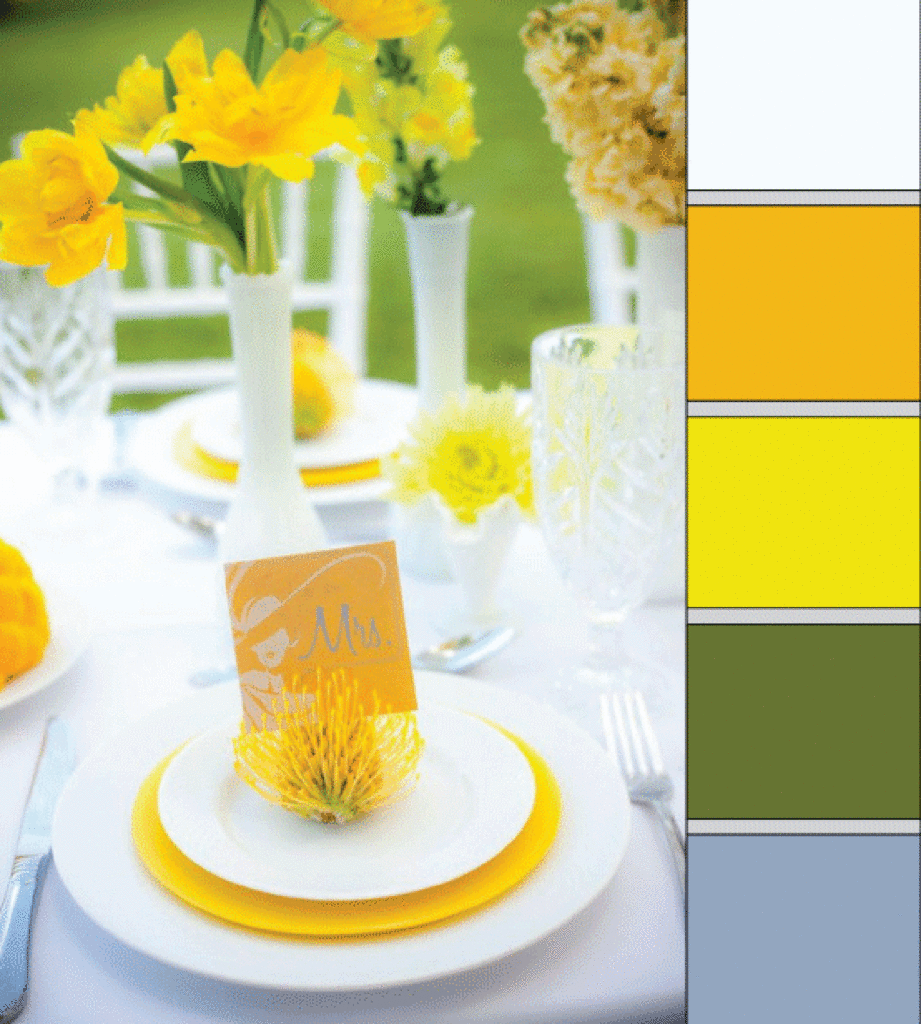 color story spring table