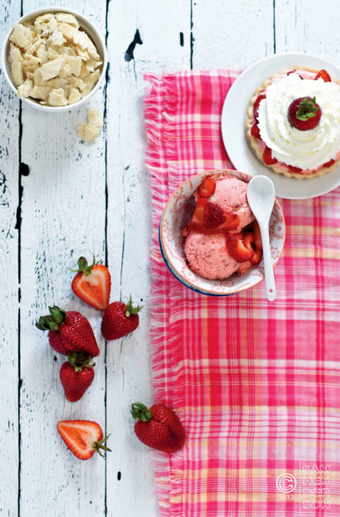 strawberry pie ice cream recipe