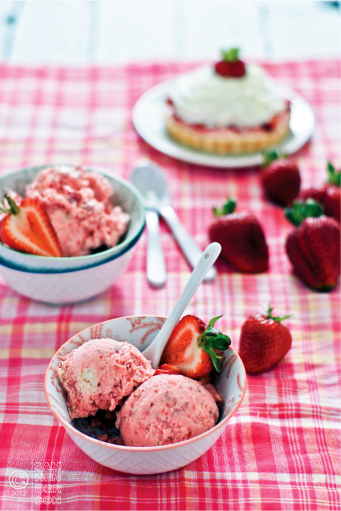 strawberry pie ice cream recipe