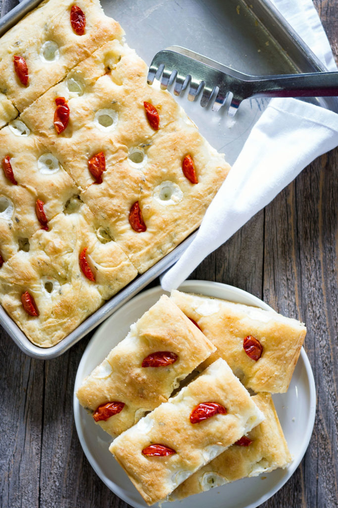 tomato mozzarella focaccia recipe