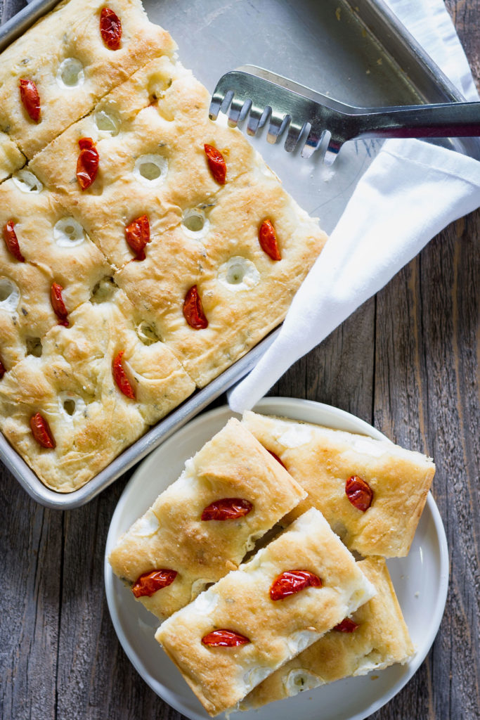 tomato and mozzarella focaccia recipe