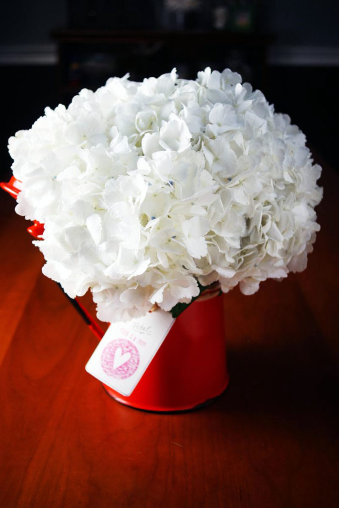 valentine floral diy craft