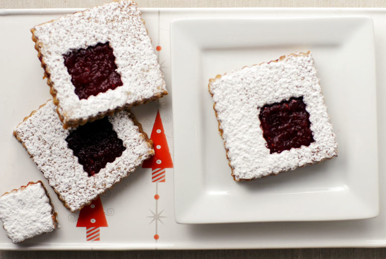 cranberry orange linzer recipe