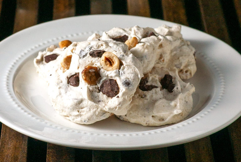 chocolate hazelnut meringue recipe